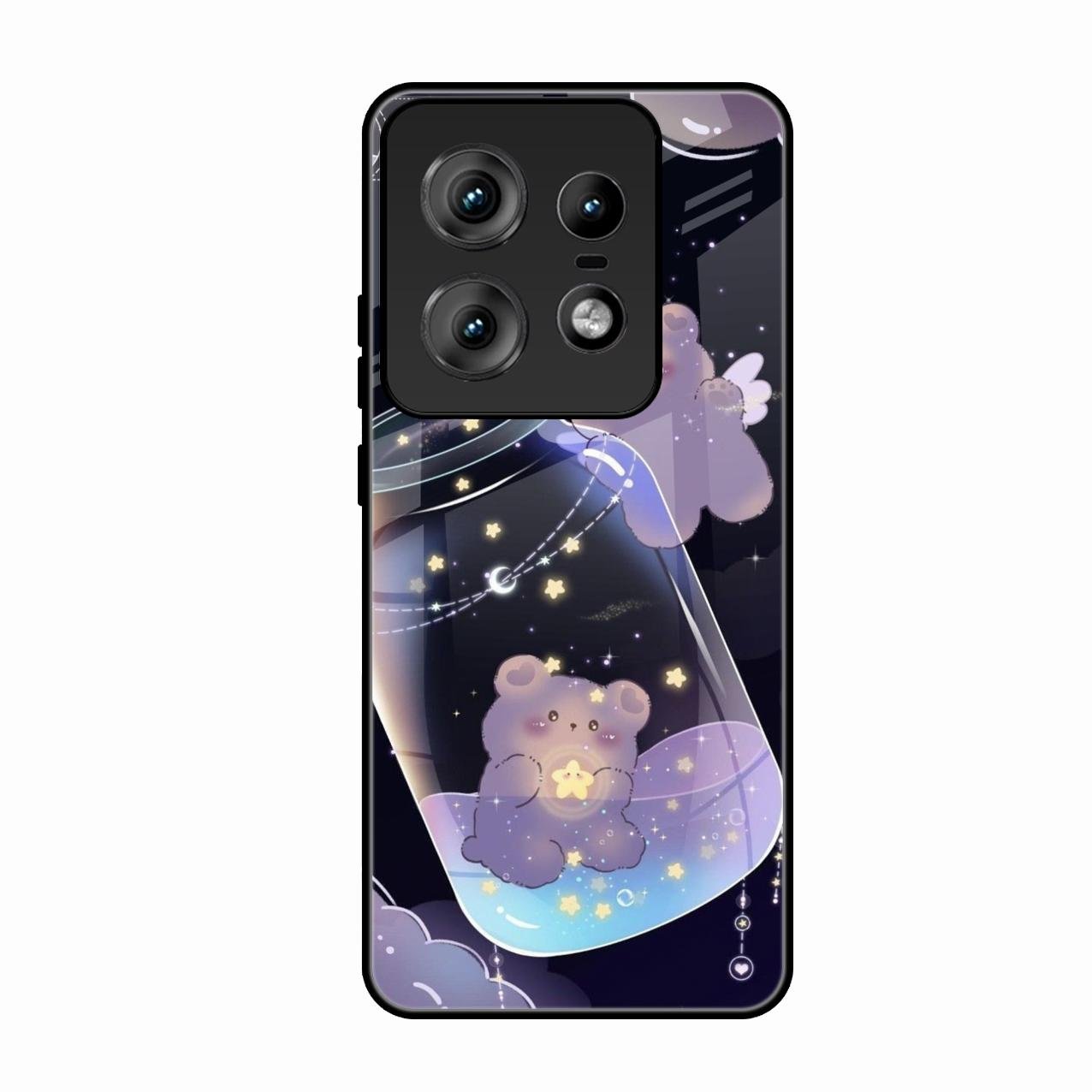 Sky Panda Design Glass Phone Case Cover V2 For Motorola Edge 50 Pro