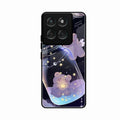 Sky Panda Design Glass Phone Case Cover V2 For Motorola Edge 60 5G