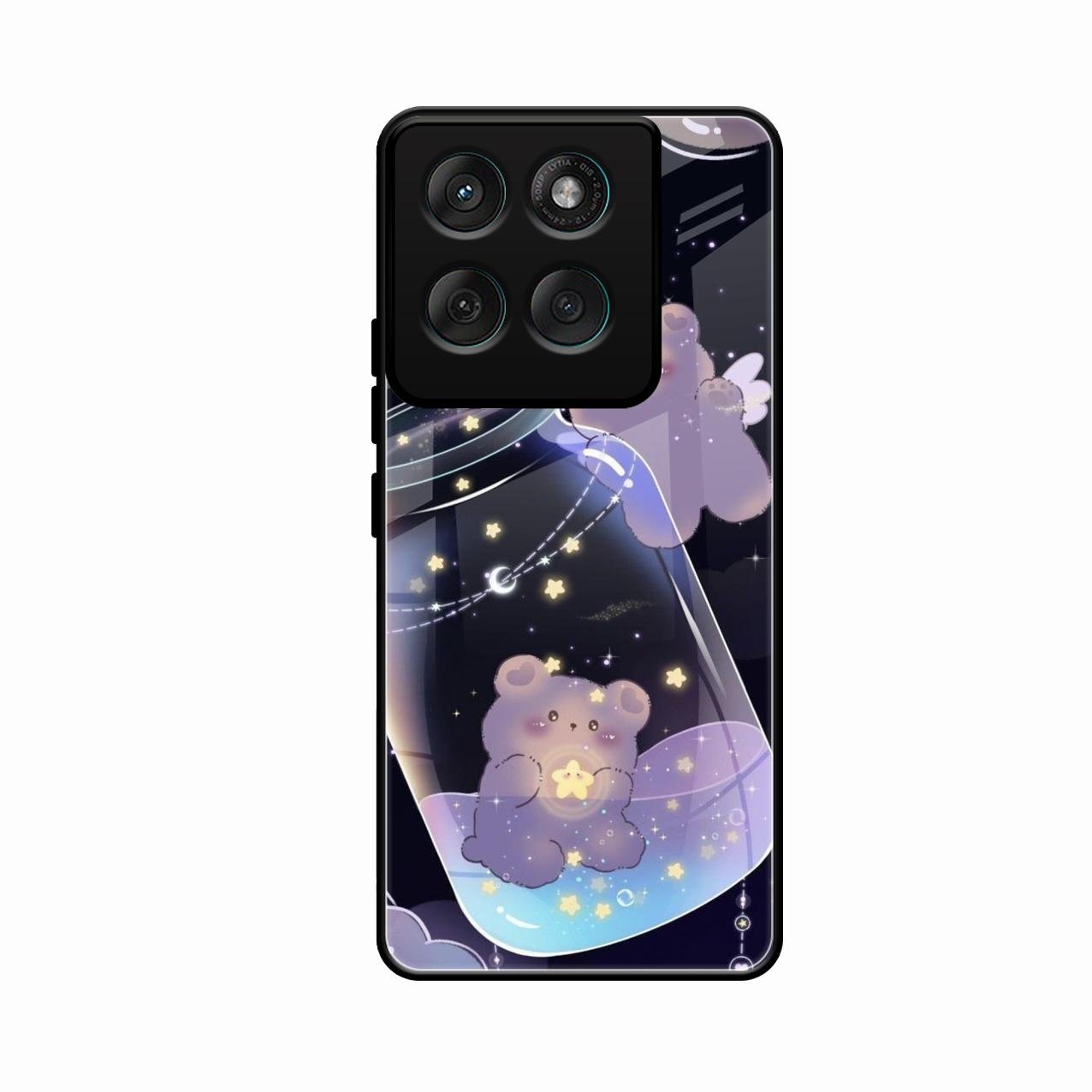 Sky Panda Design Glass Phone Case Cover V2 For Motorola G67 Power 5G