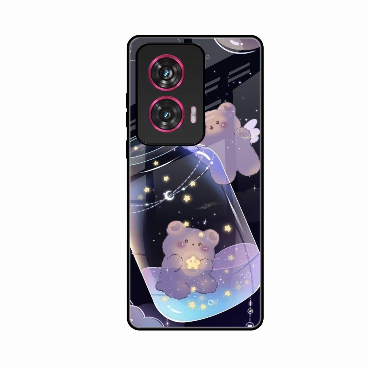 Sky Panda Design Glass Phone Case Cover V2 For Motorola G85 5G
