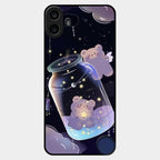 Sky Panda Design Glass Phone Case Cover V2 For Nothing Cmf Phone 1