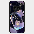 Sky Panda Design Glass Phone Case Cover V2 For Nothing Phone 2A Plus
