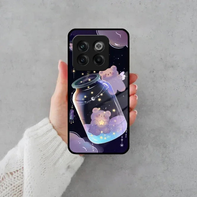 Sky Panda Design Glass Phone Case Cover V2 For OnePlus - ShopOnCliQ