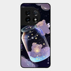 Sky Panda Design Glass Phone Case Cover V2 For Oneplus 11 5G