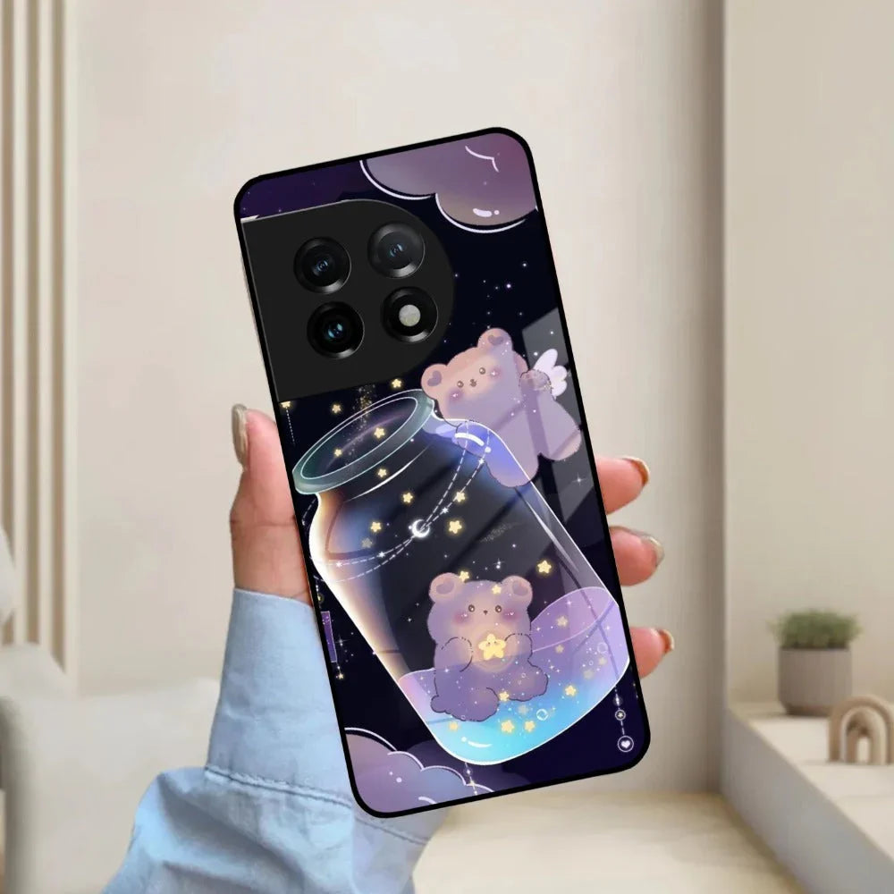 Sky Panda Design Glass Phone Case Cover V2 For OnePlus - ShopOnCliQ