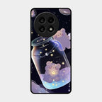 Sky Panda Design Glass Phone Case Cover V2 For Oneplus 13R 5G