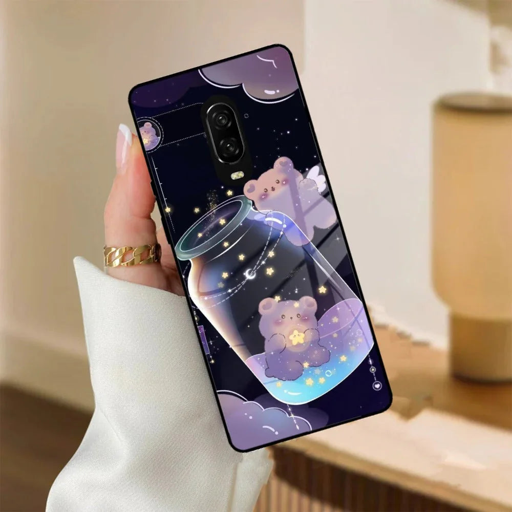 Sky Panda Design Glass Phone Case Cover V2 For OnePlus - ShopOnCliQ
