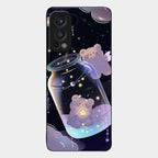 Sky Panda Design Glass Phone Case Cover V2 For Oneplus Nord 2 5G