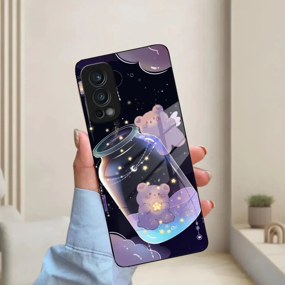 Sky Panda Design Glass Phone Case Cover V2 For OnePlus - ShopOnCliQ