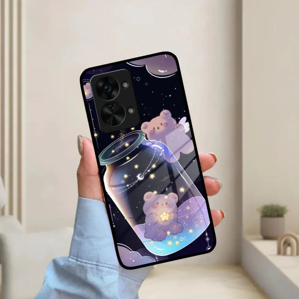 Sky Panda Design Glass Phone Case Cover V2 For OnePlus - ShopOnCliQ