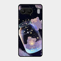 Sky Panda Design Glass Phone Case Cover V2 For Oneplus Nord 4 5G