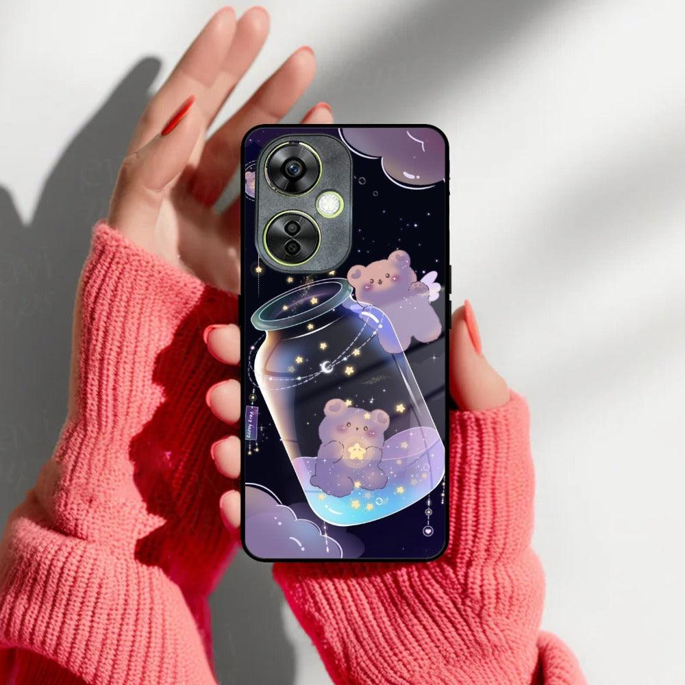 Sky Panda Design Glass Phone Case Cover V2 For OnePlus