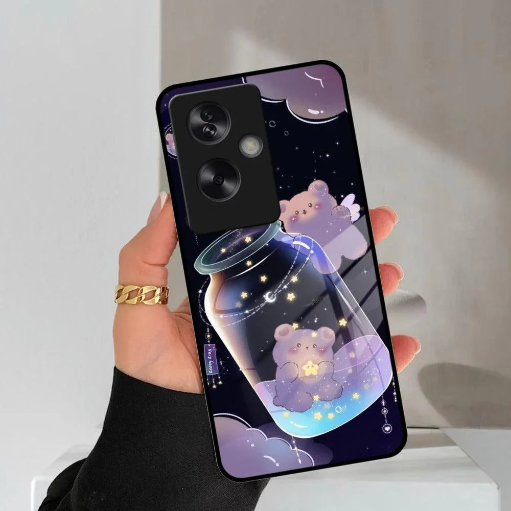 Sky Panda Design Glass Phone Case Cover V2 For Oppo - ShopOnCliQ