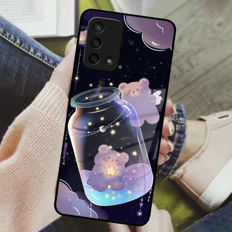 Sky Panda Design Glass Phone Case Cover V2 For Oppo - ShopOnCliQ