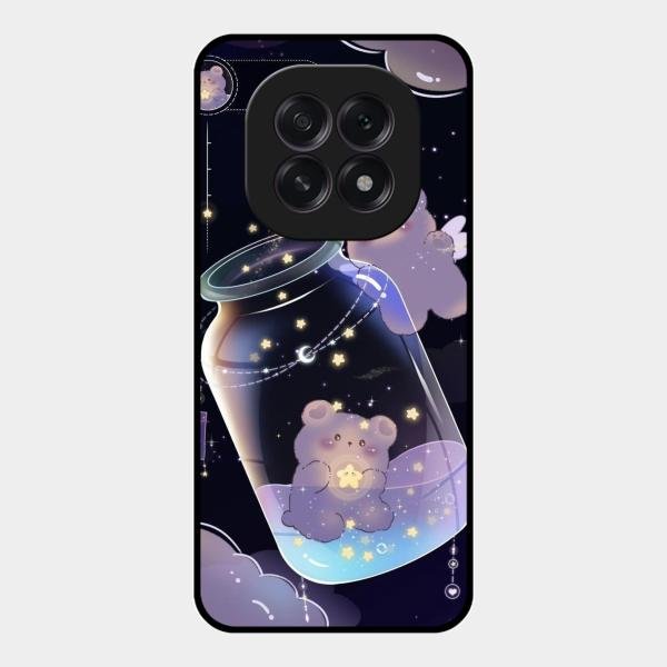 Sky Panda Design Glass Phone Case Cover V2 For Oppo F29 5G