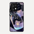 Sky Panda Design Glass Phone Case Cover V2 For Oppo F31 5G