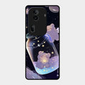 Sky Panda Design Glass Phone Case Cover V2 For Oppo Reno 11 Pro 5G