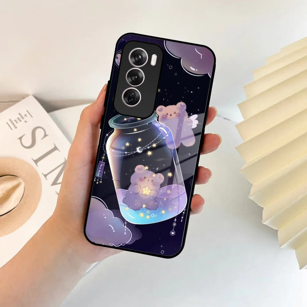 Sky Panda Design Glass Phone Case Cover V2 For Oppo - ShopOnCliQ