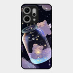 Sky Panda Design Glass Phone Case Cover V2 For Oppo Reno 14 Pro 5G