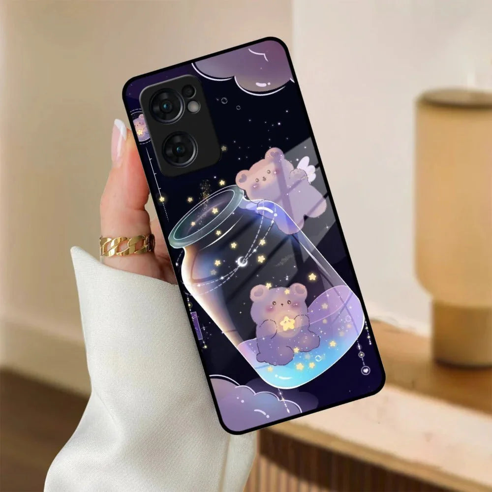 Sky Panda Design Glass Phone Case Cover V2 For Oppo - ShopOnCliQ