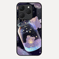 Sky Panda Design Glass Phone Case Cover V2 For Realme 15T 5G