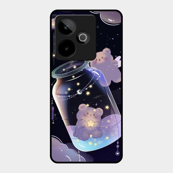 Sky Panda Design Glass Phone Case Cover V2 For Realme Gt 7 5G