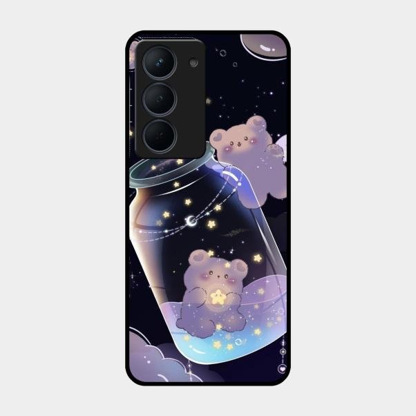 Sky Panda Design Glass Phone Case Cover V2 For Realme Narzo 80X 5G