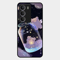 Sky Panda Design Glass Phone Case Cover V2 For Realme P3 Lite 5G