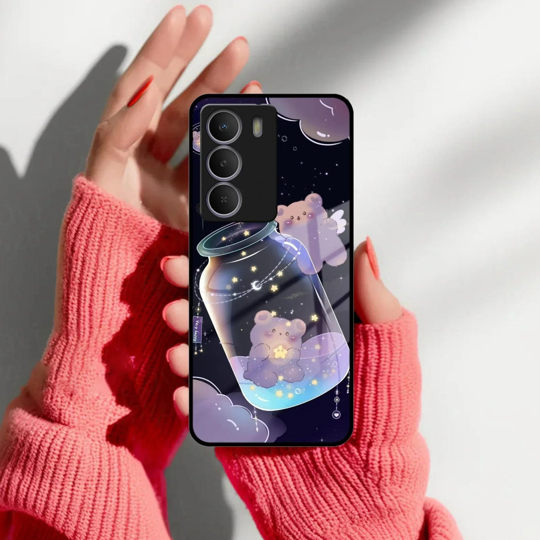 Sky Panda Design Glass Phone Case Cover V2 For Realme/Narzo - ShopOnCliQ