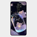Sky Panda Design Glass Phone Case Cover V2 For Redmi 9 Prime
