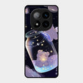 Sky Panda Design Glass Phone Case Cover V2 For Redmi Note 14 Pro Plus 5G