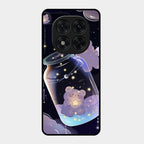 Sky Panda Design Glass Phone Case Cover V2 For Redmi Note 15 Pro Plus 5G