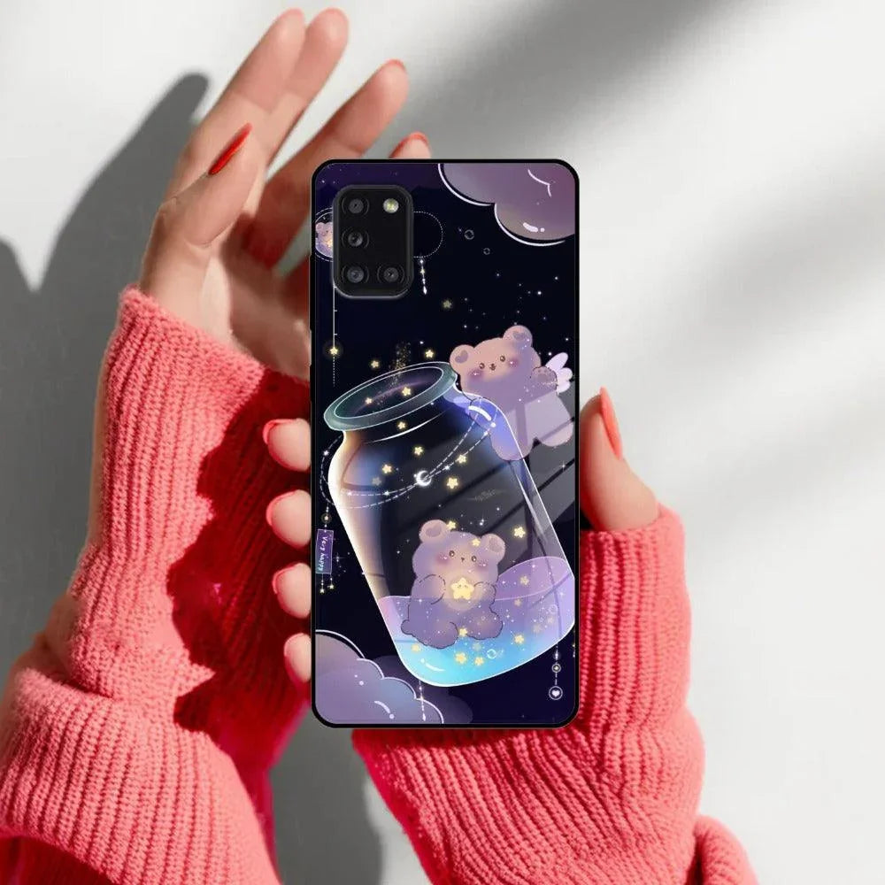 Sky Panda Design Glass Phone Case Cover V2 For Samsung - ShopOnCliQ