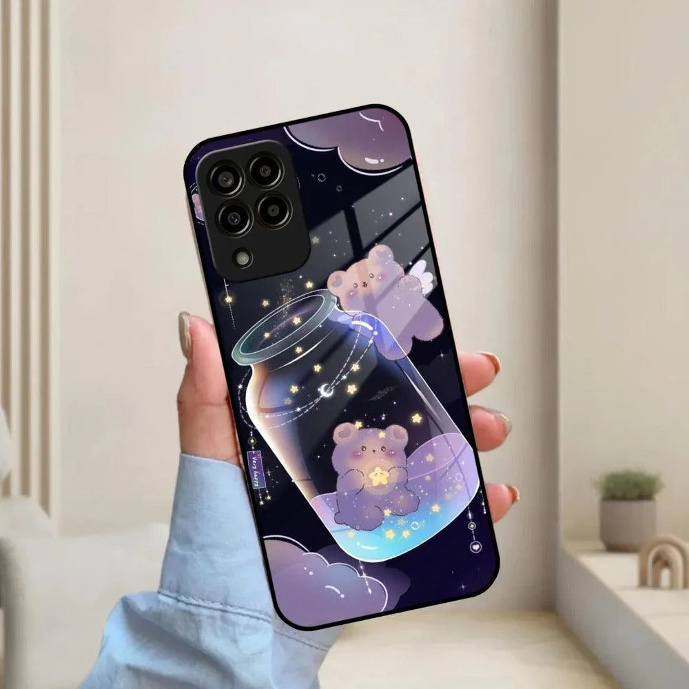 Sky Panda Design Glass Phone Case Cover V2 For Samsung - ShopOnCliQ