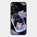 Sky Panda Design Glass Phone Case Cover V2 For Samsung Galaxy F16 5G