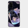 Sky Panda Design Glass Phone Case Cover V2 For Samsung Galaxy S20 Plus