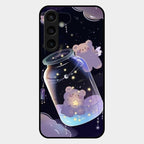 Sky Panda Design Glass Phone Case Cover V2 For Samsung Galaxy S23 Fe 5G