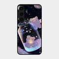 Sky Panda Design Glass Phone Case Cover V2 For Samsung Galaxy S26 5G