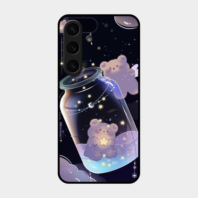 Sky Panda Design Glass Phone Case Cover V2 For Samsung Galaxy S26 5G