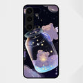 Sky Panda Design Glass Phone Case Cover V2 For Samsung Galaxy S25 FE 5G