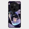 Sky Panda Design Glass Phone Case Cover V2 For Vivo T4 5G