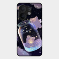 Sky Panda Design Glass Phone Case Cover V2 For Vivo T4 Pro 5G