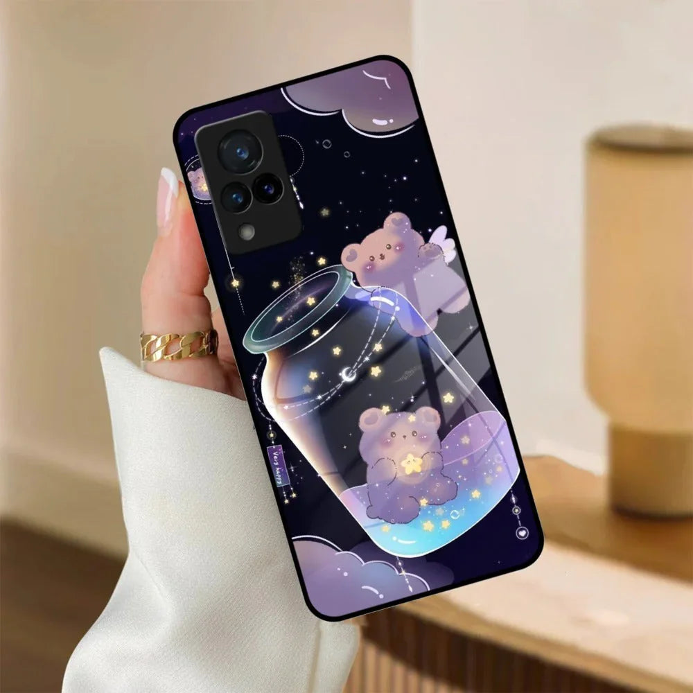 Sky Panda Design Glass Phone Case Cover V2 For Vivo - ShopOnCliQ