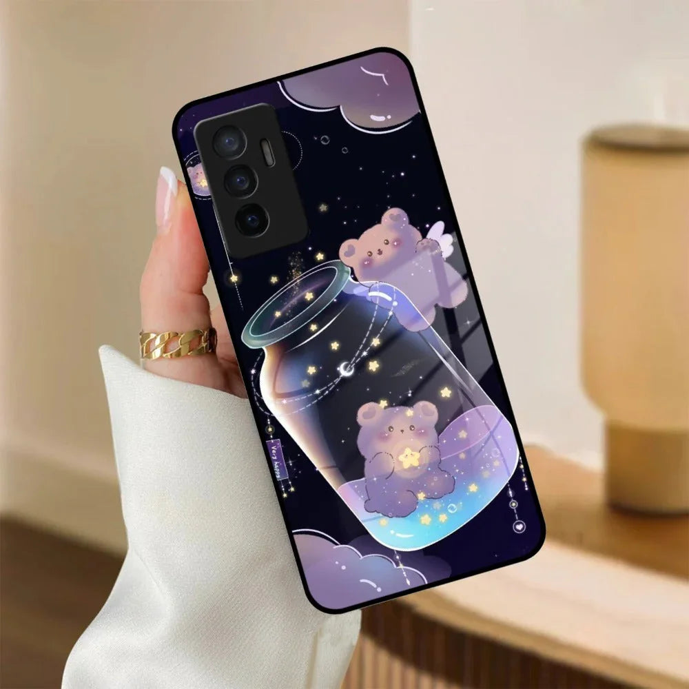 Sky Panda Design Glass Phone Case Cover V2 For Vivo - ShopOnCliQ