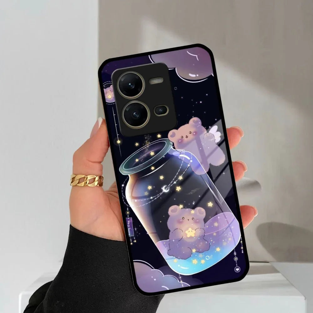 Sky Panda Design Glass Phone Case Cover V2 For Vivo - ShopOnCliQ