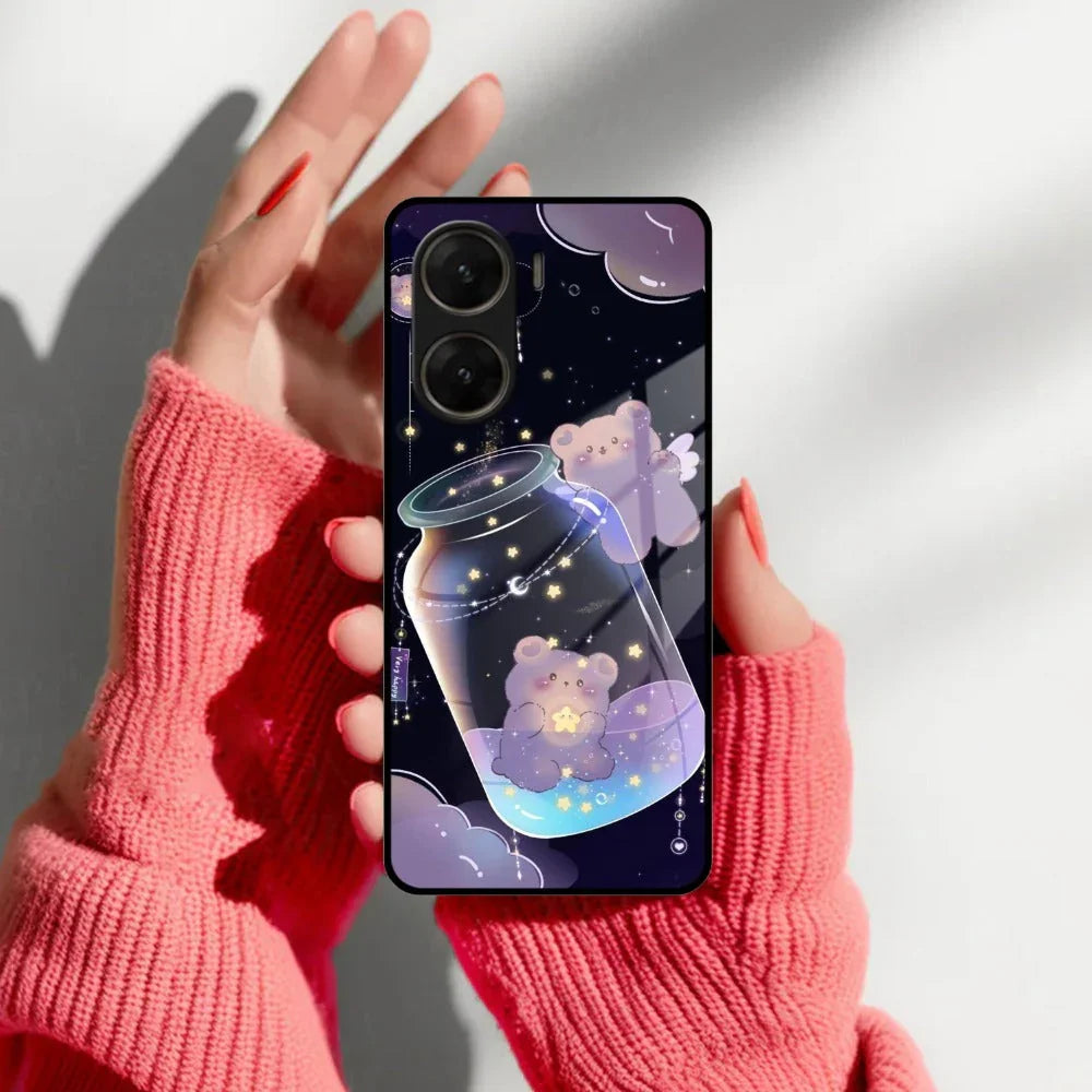 Sky Panda Design Glass Phone Case Cover V2 For Vivo - ShopOnCliQ