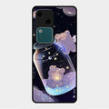 Sky Panda Design Glass Phone Case Cover V2 For Vivo V30 5G