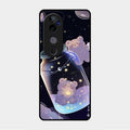 Sky Panda Design Glass Phone Case Cover V2 For Vivo V40 Pro 5G