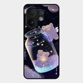 Sky Panda Design Glass Phone Case Cover V2 For Vivo V60 5G