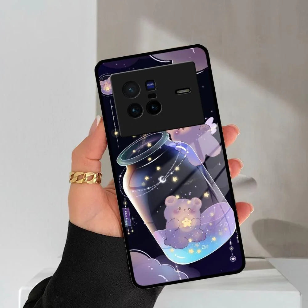 Sky Panda Design Glass Phone Case Cover V2 For Vivo - ShopOnCliQ